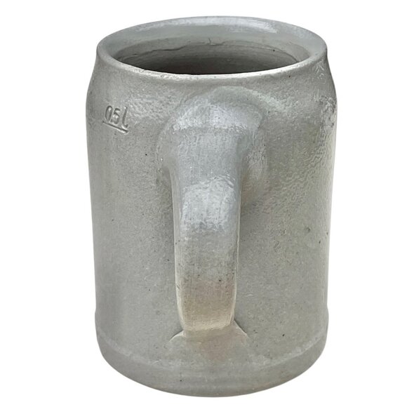 Vintage Riegele Biere Stoneware Beer Stein 0.5L With Handle From Augsburg German - Picture 4 of 11